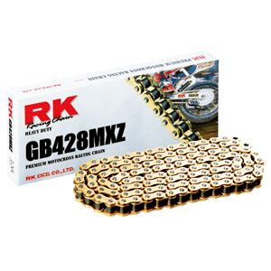 Цепь RK GB428MXZ Gold Offroad/Street (цена за одно звено) 