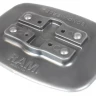 RAP-398-GRYU накладка для креплений RAM Bond-A-Base на борт надувной лодки ПВХ и hypalon, серая