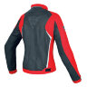 Куртка женская DAINESE HYDRA FLUX LADY D-DR - BLACK/RED/WHITE