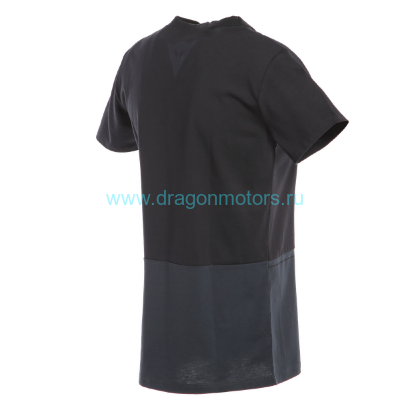 Футболка женская DAINESE LAGUNA SECA LADY - BLACK/ANTHRACITE
