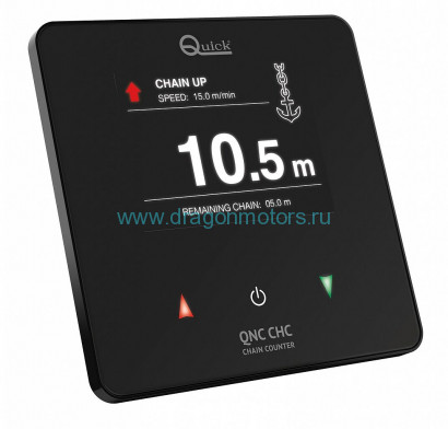 Счетчик цепи для якорной лебедки, QNC CHC, врезной, Quick - FNQNCCHCF000A00