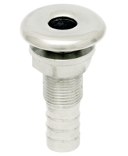 Горловина с патрубком Мореман", нерж. сталь, резьба 1-1/4" (10258800)