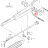 Шайба уплотняющая для румпеля Suzuki DT9.9-65/DF25-30 63114-94300-000 / 63114-95L00-000