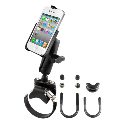 RAM-B-149Z-2-AP9 Крепление RAM ATV / UTV с двумя шариковыми направляющими для Apple iPhone 4 и 4S