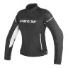 Куртка женская DAINESE D-FRAME LADY TEX - BLACK/BLACK/WHITE