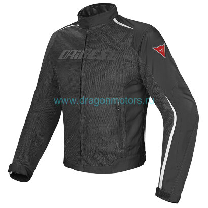 Куртка мужская DAINESE HYDRA FLUX D-DRY - BLACK/BLACK/WHITE