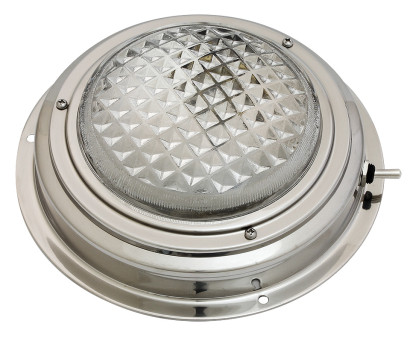 Накладной плафон освещения в корпусе из нержавеющей стали, 5 дюймов (10006046)