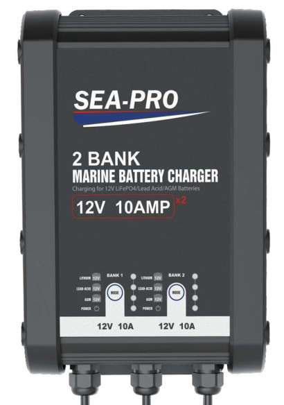 Зарядное устройство ТЕ4-0333A (2х12В AGM/LEAD-ACID/LiFePo4)
