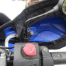 Накладка на штатную защиту рук Yamaha FX NYTRO (красная)