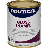 Эмаль глянцевая серая 0,75 л - NAU108/750 ML