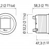 Счетчик цепи для якорной лебедки, smart, Quick - FNSCHCF00000A00