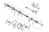 Вал КПП Arctic Cat OEM 0822-003
