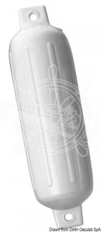 Osculati 33.509.05 - Кранец POLYFORM G5 Белый 216 мм