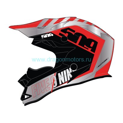 Шлем 509 Altitude Fidlock® (ECE) - Red Chromium