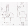 Дистанционное управление Suzuki DF200AP/250AP-300AP - 67200-98J03-000
