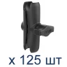 RAM-B-201U-125 крепление RAM 95 мм муфта под шары 25 мм (1"), алюминий. Комплект 125 шт