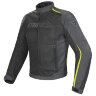 Куртка мужская DAINESE HYDRA FLUX D-DRY - BLACK/DARK-GULL-GRAY/FLUO