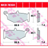 Колодки тормозные (серия Sinter Street SH) MCB783SH