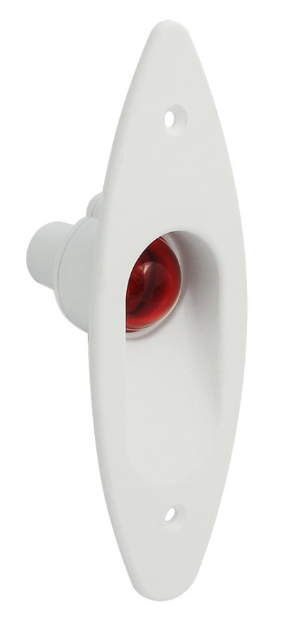 Навигационный огонь врезаемый, красный (10244743)