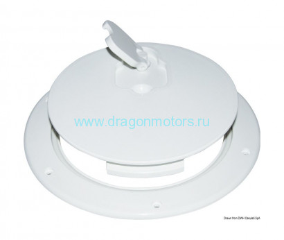 Лючок палубный наружн. 315 мм внутр. 240 мм, белый (20-844-00)