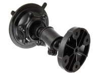RAP-AA-167-202-AU RAM Snap-Link  Короткое крепление на присоске с двумя головками и круглой пластиной