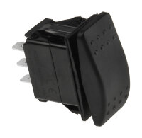 Переключатель трехпозиционный (ON)-OFF-(ON) 12В/20А 3Р без фиксации (AES111881PBM)