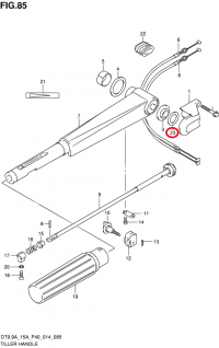 Регулировочная шайба (0.3) Suzuki 63118-94300-000