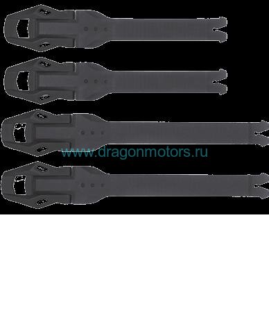 Ремешок-застежка для мотобот SCOTT MX Boot Strap & Buckle Set 250/350 - BLACK/BLACK