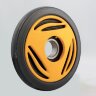 Ролик гусеничный KIMPEX, 5.350" , желтый, 6205 (04-0135-28)