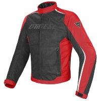 Куртка мужская DAINESE HYDRA FLUX D-DRY - BLACK/RED/WHITE