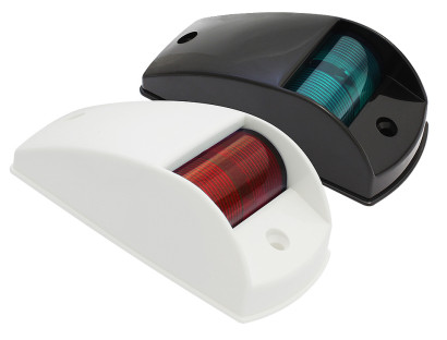 Бортовые огни, черный пластик, пара (10250517)