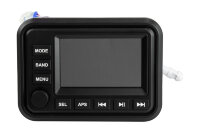 Аудиосистема Hasda H-303A, 5"-TFT, IP66, MP3/MP5-плеер, video in, FM/AM, Bluetooth, USB