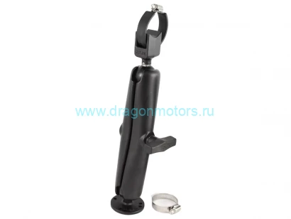 RAM-108-DU крепление RAM для троллингового мотора, длинная муфта 230 мм, шары 38 мм (1,5)