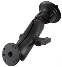 RAM-166-202U универсальное крепление RAM присоска, муфта 140 мм, шары 37 мм (1,5), круглое основание