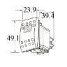 Переключатель вкл-выкл герметичный 12v/250v