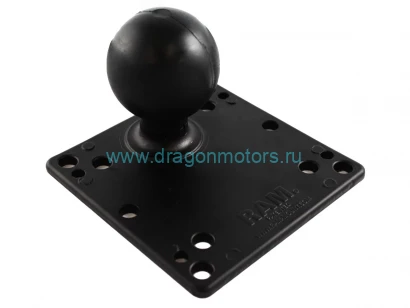 RAM-D-246U-IN1 универсальная площадка RAM VESA 100x100 мм усиленная с шаром 57 мм (2,25), размер D