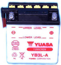 Аккумулятор YUASA (YB3L-A)