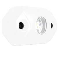 2" 9W 3 светодиода CREE 3W (Свет-красный) 495Lm/0.35A  (ЦВЕТ КОРПУСА БЕЛЫЙ)