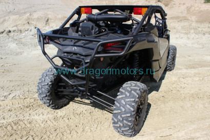 Бампер задний с креплением запасного колеса (AL) Rival для BRP(Can-Am) - Maverick X3 (Turbo R, X DS Turbo R, X RS Turbo R) (2016-)