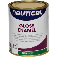 Эмаль глянцевая зеленая 0,75 л - NAU105/750 ML