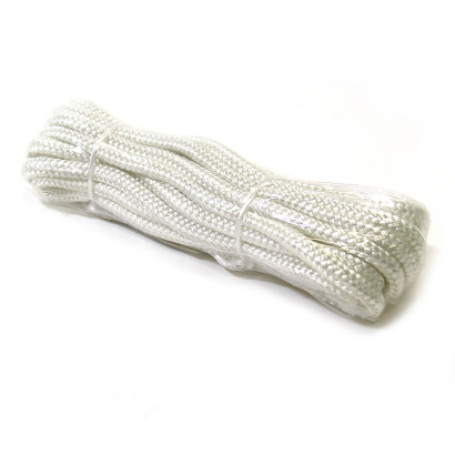 Трос для кранцев c огоном 6мм*1,83м белый (2 шт.)