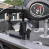 RAM-108U крепление RAM хомут на трубу 12-51 мм, муфта средняя 140 мм, круглое осн, шары 38 мм (1,5)