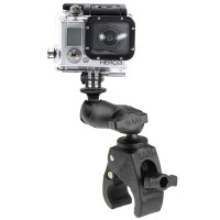 RAP-B-400-A-GOP1U RAM Tough-Claw струбцина малая для экшн камер, муфта 60 мм, шары 25 мм (1)