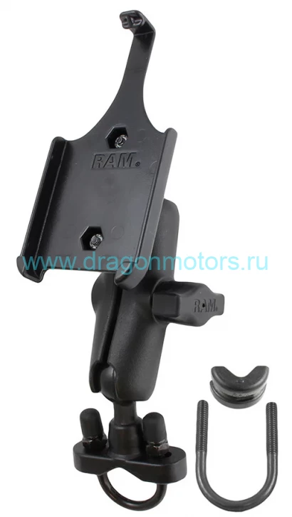 RAM-B-149Z-AP11 Крепление RAM на руле с U-образным болтом, двойное шаровое крепление для Apple iPhone 5 и 5s