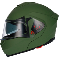 Шлем SHIRO SH501 SOLDIER, зелёный матовый