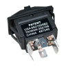 Переключатель вкл-выкл-вкл герметичный 12v