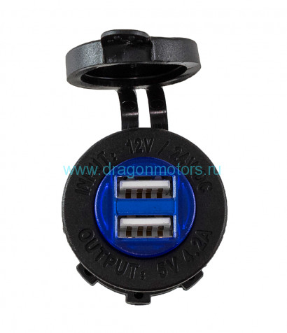 Разъем USB 5В 4.2А (AES1118SUB0132)