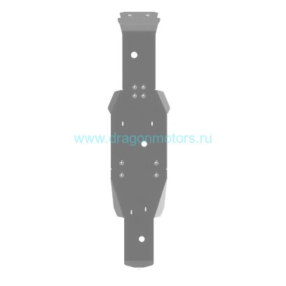 Защита днища для Kawasaki BruteForce KVF 750 2006-12