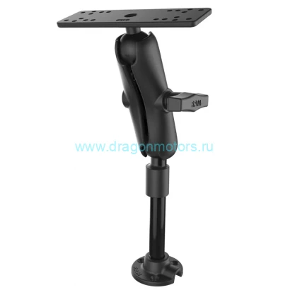 RAM-134-90 крепление RAM штанга 15 см, муфта 14 см, площадка 15х6 см, шары 38 мм (1,5)