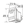 Переключатель вкл-выкл-вкл с подсветкой 12v/250v